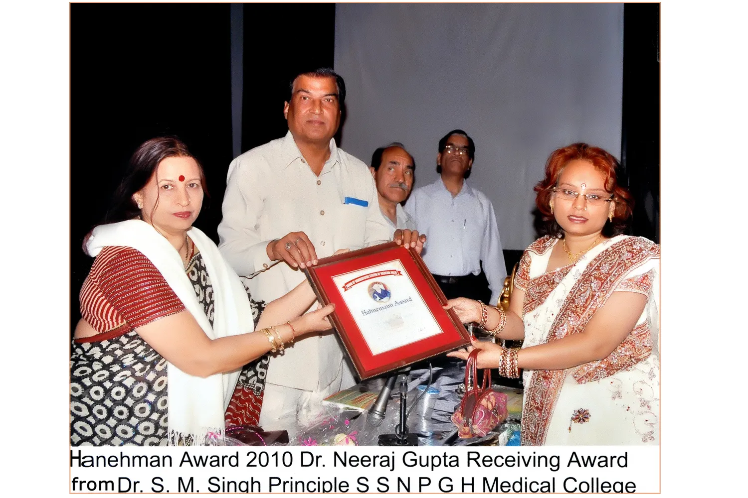 Hahnemann Award 2010